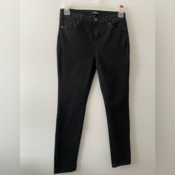 D.jeans cute black skinny jeans with studded pockets jeggings - Picture 2 of 7